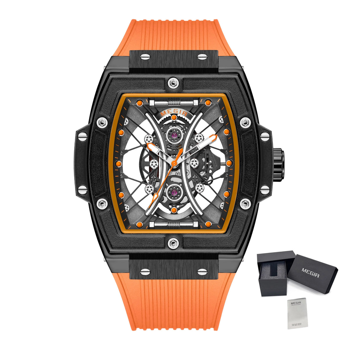 MEGIR Brand Luxury Quartz Watch for Men Fashion Military Sports Watches Waterproof Luminous Clock Wristwatch Reloj Hombre 8109