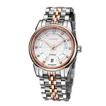 NAKZEN Men Japan Automatic NH35 Movement Mechanical Watch Mens Luminous Waterproof Diamond Classic Wrist Watches Reloj Hombre 6033
