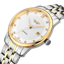 MEGIR Men Watches Stainless Steel Bracelet Sapphire Automatic Mechanical Watch Luxury Business Wristwatches Clock Reloj Hombre 96002