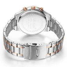 MEGIR Stainless Steel Waterproof Wrist Watches for Men Luminous Chronograph Business Quartz Men's Casual Clock Reloj Hombre 2150