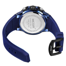 MEGIR Men Wristwatch Top Brand Luxury Silicone Strap Sport Watches Waterproof Luminous Quartz Clock Chronograph Reloj Hombre 2121