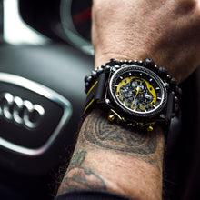 MEGIR Chronograph Sports Watch Men Silicone Military Watches Waterproof Date Clock Fashion Quartz Wristwatches Reloj Hombre 2051