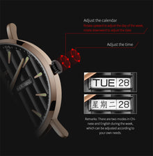 MEGIR Luxury Big Dial Mens Watch Fashion Quartz Casual Sport Wristwatch for Men Waterproof Week Date Display Clock Reloj Hombre 1081