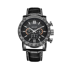 MEGIR Luxury Men's Business Watches Chronograph Waterproof Stainless Steel Quartz Watch Calendar Male Clock Reloj Hombre 3008