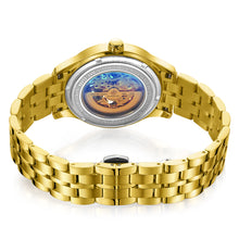 MEGIR Luxury Men Watches Waterproof Automatic Mechanical Watch Stainless Steel Sapphire Gold Business WristWatch Reloj Hombre 62058