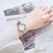 MEGIR Luxury Stainless Steel Strap Watches for Women Fashion Casual Quartz WristWatch Ladies Big Dial Dress Clock Reloj Hombre 7010
