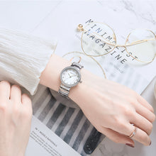 MEGIR Luxury Stainless Steel Strap Watches for Women Fashion Casual Quartz WristWatch Ladies Big Dial Dress Clock Reloj Hombre 7010