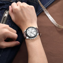 MEGIR Men Watch Top Brand Luxury Quartz Watches Waterproof Calendar Sport Wristwatch Leather Man Clock Chronograph Reloj Hombre 2014