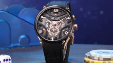 MEGIR Chronograph Luxury Men Quartz Military Watches Silicone Strap Waterproof Man Sport Wristwatch Date Clock Reloj Hombre 2222