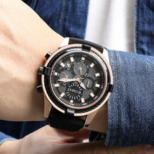 RUIMAS Top Luxury Quartz Wristwatches Men Silicone Large Dial  Military Sports Watches Waterproof Luminous Date Reloj Hombre 311