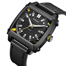 RUIMAS Men's Watches Luxury Automatic Mechanical Wrist Watches Calendar Sapphire Leather Chronograph for Man Reloj Hombre 6763