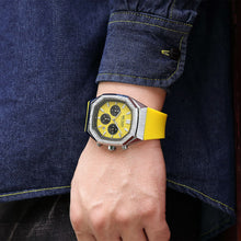 MEGIR Fashion Sport Military Watches for Men Luxury Quartz Wristwatch Silicone Strap Waterproof Date Clock 24-hour Reloj Hombre 2215