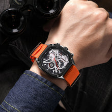 MEGIR Sports Military Watches for Men Luxury Business Casual Wristwatches Waterproof Date Clock Chronograph Reloj Hombre 2217