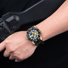 MEGIR Fashion Men's Watch Multifunctional Casual Sport Wristwatch Waterproof Luminous Male Quartz Chronograph Reloj Hombre 2096
