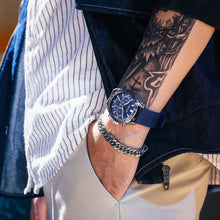MEGIR Analog Quartz Wrist Watch Chronograph Luminous Business Sport Watches with Silicone Strap Calendar Man Clock Reloj Hombre 8105