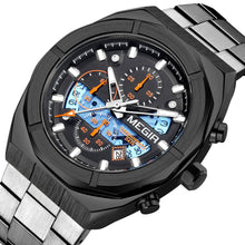 MEGIR New Watch for Men Top Brand Luxury Casual Quartz Wristwatch with Chronograph Waterproof Luminous Auto Date Reloj Hombre 2225