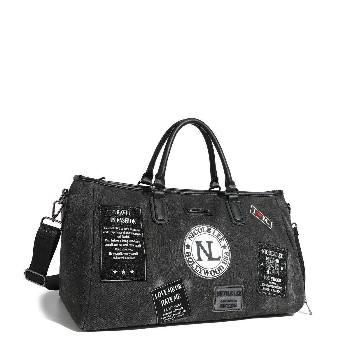 BOLSA DE VIAJE NEGRA MULTIUSO PARA HOMBRE