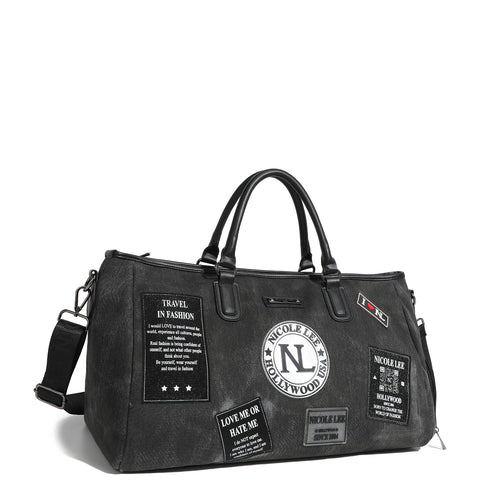 BOLSA DE VIAJE NEGRA MULTIUSO PARA HOMBRE