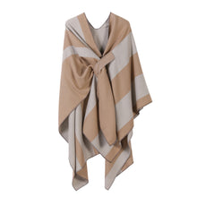 Jiangnan Watertown Knitted Shawl High-end Ethnic Style Cloak Western Sichuan Yunnan Travel Wear Imitation Cashmere Cape Women