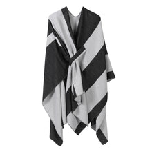 Jiangnan Watertown Knitted Shawl High-end Ethnic Style Cloak Western Sichuan Yunnan Travel Wear Imitation Cashmere Cape Women