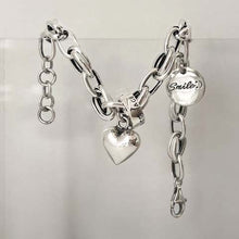 Six-pointed Star Old 925 Sterling Silver Bracelet Women's Autumn and Winter 2025 New Ins Niche Design Cold Style Couple Bracelet