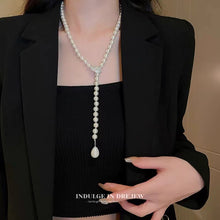 Light Luxury and High-End Multi-Layered Pearl Sweater Chain, Feminine, Simple, Long Autumn and Winter Necklace, Alloy Accessories, Jewelry