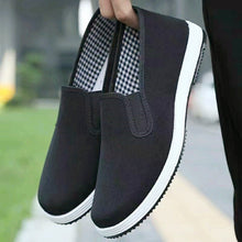Old Beijing Cloth Shoes Casual Cloth Shoes Driving Exercise Running Comfortable Breathable Soft Sole Wear-resistant Non-slip Black Cloth Shoes