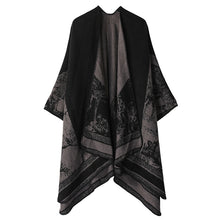 Jiangnan Watertown Knitted Shawl High-end Ethnic Style Cloak Western Sichuan Yunnan Travel Wear Imitation Cashmere Cape Women