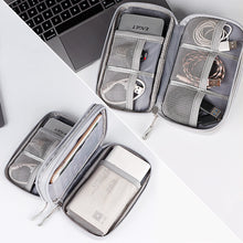 Data cable storage bag charger mobile power charging cable bag box digital finishing bag U disk headset hard disk