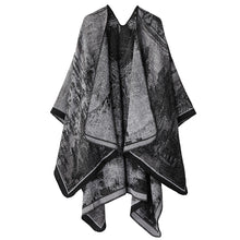 Jiangnan Watertown Knitted Shawl High-end Ethnic Style Cloak Western Sichuan Yunnan Travel Wear Imitation Cashmere Cape Women