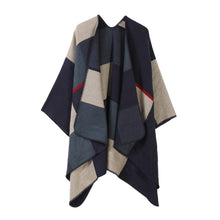 Jiangnan Watertown Knitted Shawl High-end Ethnic Style Cloak Western Sichuan Yunnan Travel Wear Imitation Cashmere Cape Women