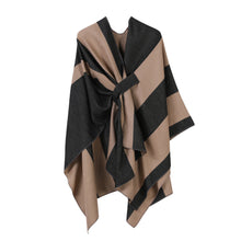 Jiangnan Watertown Knitted Shawl High-end Ethnic Style Cloak Western Sichuan Yunnan Travel Wear Imitation Cashmere Cape Women