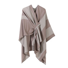 Jiangnan Watertown Knitted Shawl High-end Ethnic Style Cloak Western Sichuan Yunnan Travel Wear Imitation Cashmere Cape Women