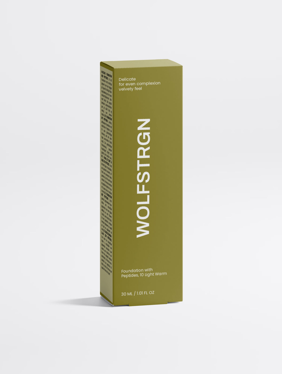 Foundation with Peptides, 10 Light Warm