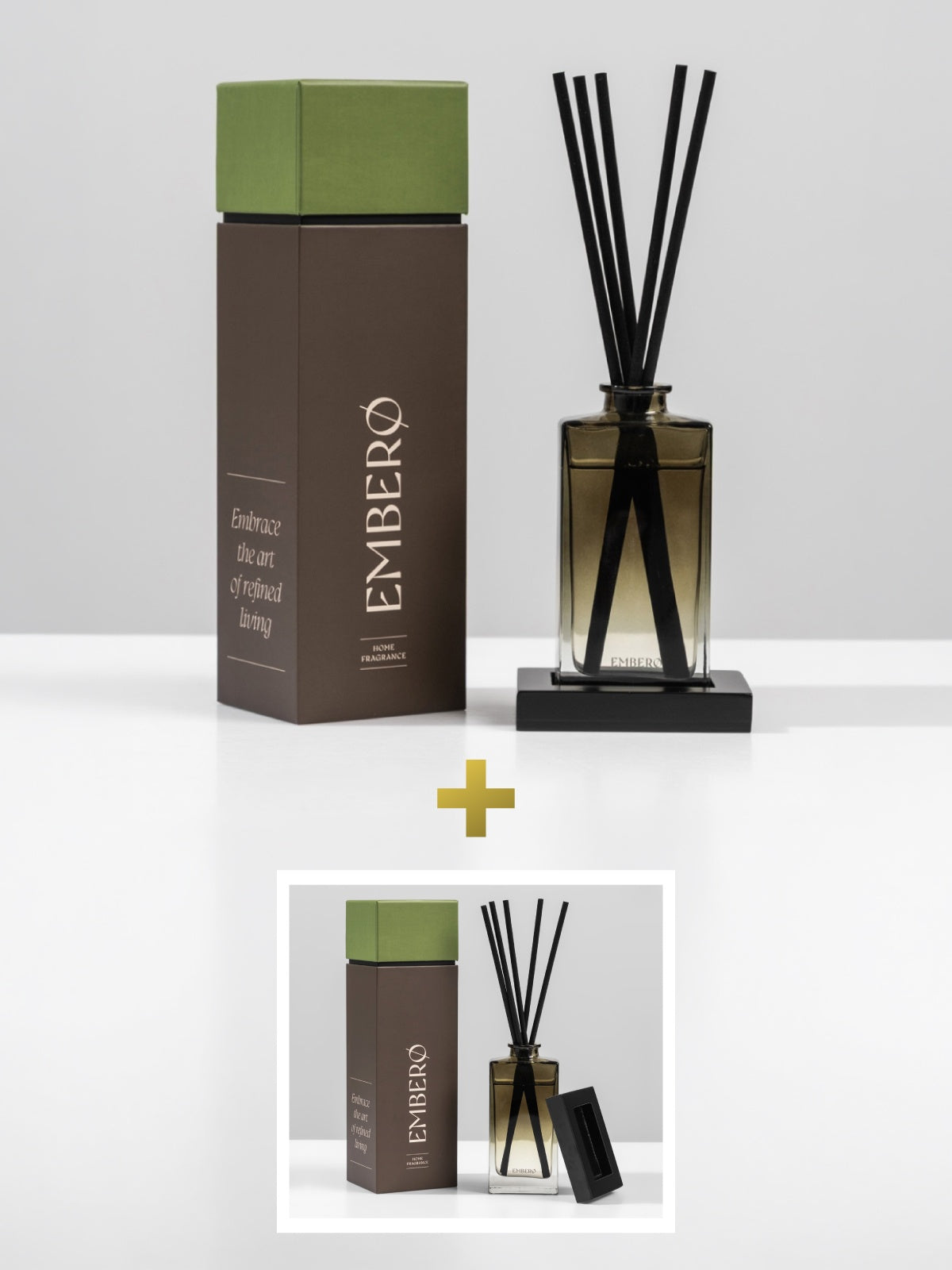 Home fragrance "EMBERO", 120 ml + gift home fragrance "EMBERO", 120 ml