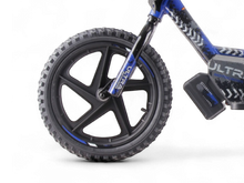 Bicicleta De Equilibrio Eléctrica De 24 Voltios Con Ruedas De 16 Pulgadas, Motor Eléctrico - Azul