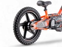 Bicicleta De Equilibrio Eléctrica De 24 Voltios Con Ruedas De 16 Pulgadas, Motor Eléctrico - Naranja.