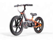 Bicicleta De Equilibrio Eléctrica De 24 Voltios Con Ruedas De 16 Pulgadas, Motor Eléctrico - Naranja.