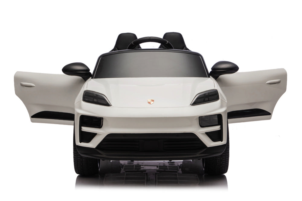 Porsche Macan Turbo, Coche Eléctrico Para Niños Con Batería De Litio, Módulo De Música, Neumáticos De Goma Y Mucho Más.