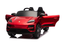 Porsche Macan Turbo, Coche Eléctrico Para Niños Con Batería De Litio, Módulo De Música, Neumáticos De Goma Y Mucho Más.