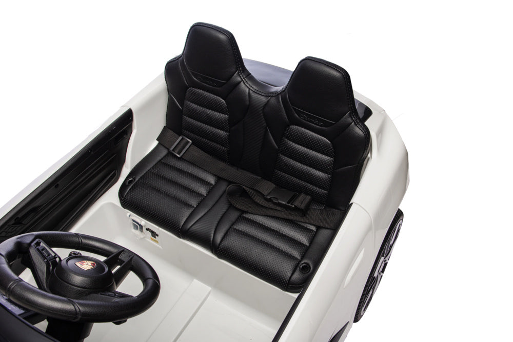 Porsche Macan Turbo, Coche Eléctrico Para Niños Con Batería De Litio, Módulo De Música, Neumáticos De Goma Y Mucho Más.