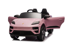 Porsche Macan Turbo, Coche Eléctrico Para Niños Con Batería De Litio, Módulo De Música, Neumáticos De Goma Y Mucho Más.