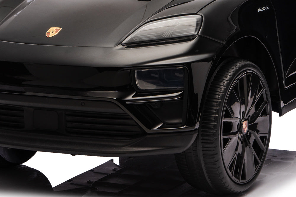 Porsche Macan Turbo, Coche Eléctrico Para Niños Con Batería De Litio, Módulo De Música, Neumáticos De Goma Y Mucho Más.