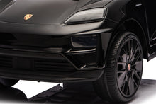 Porsche Macan Turbo, Coche Eléctrico Para Niños Con Batería De Litio, Módulo De Música, Neumáticos De Goma Y Mucho Más.