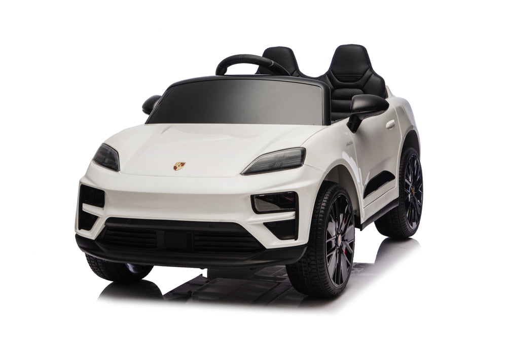 Porsche Macan Turbo, Coche Eléctrico Para Niños Con Batería De Litio, Módulo De Música, Neumáticos De Goma Y Mucho Más.