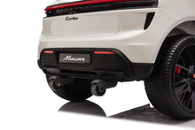 Porsche Macan Turbo, Coche Eléctrico Para Niños Con Batería De Litio, Módulo De Música, Neumáticos De Goma Y Mucho Más.