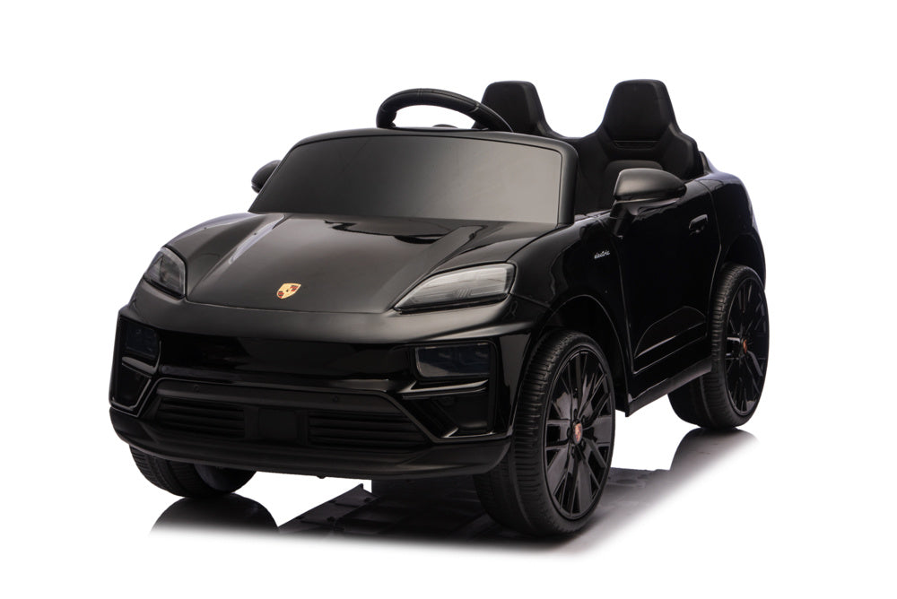 Porsche Macan Turbo, Coche Eléctrico Para Niños Con Batería De Litio, Módulo De Música, Neumáticos De Goma Y Mucho Más.