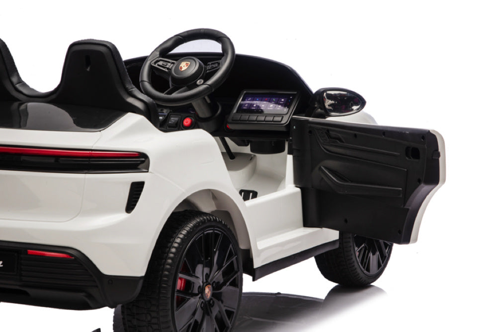 Porsche Macan Turbo, Coche Eléctrico Para Niños Con Batería De Litio, Módulo De Música, Neumáticos De Goma Y Mucho Más.