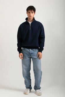 Sudadera Orgánica Oversize con Cremallera - 022
