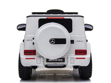 Mercedes G63 Amg, Voiture Électrique 12V Pour Enfants Avec Batterie Lithium, Pneus En Caoutchouc, Siège En Cuir Et Plus Encore